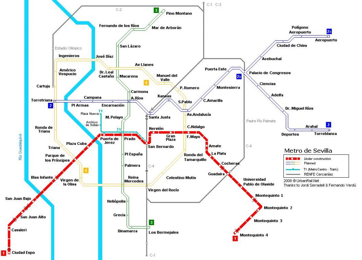 mapu Sevilly metro